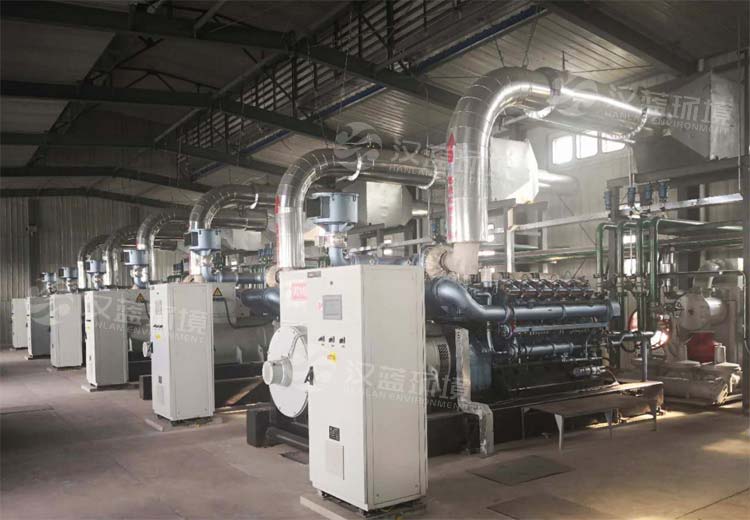 萬純瓦斯發電機組SCR脫硝系統在某瓦斯電站正式安裝運行