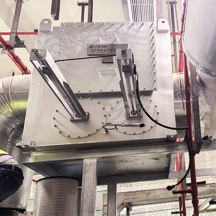 萬純發電機組尾氣凈化器-備用機組黑煙凈化